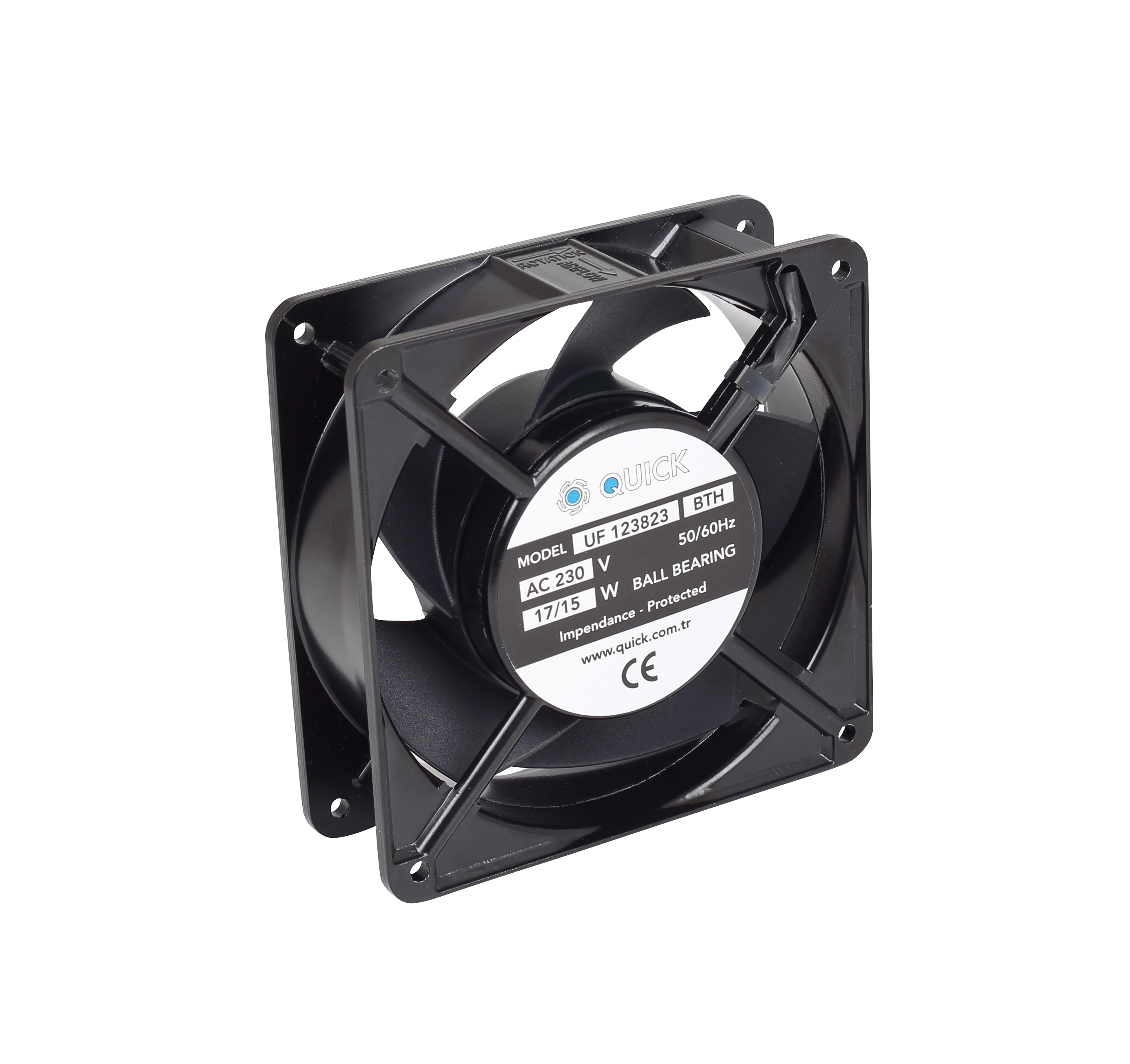UF-123823 BTH | 230V | Rulmanlı | 120x120x38mm
