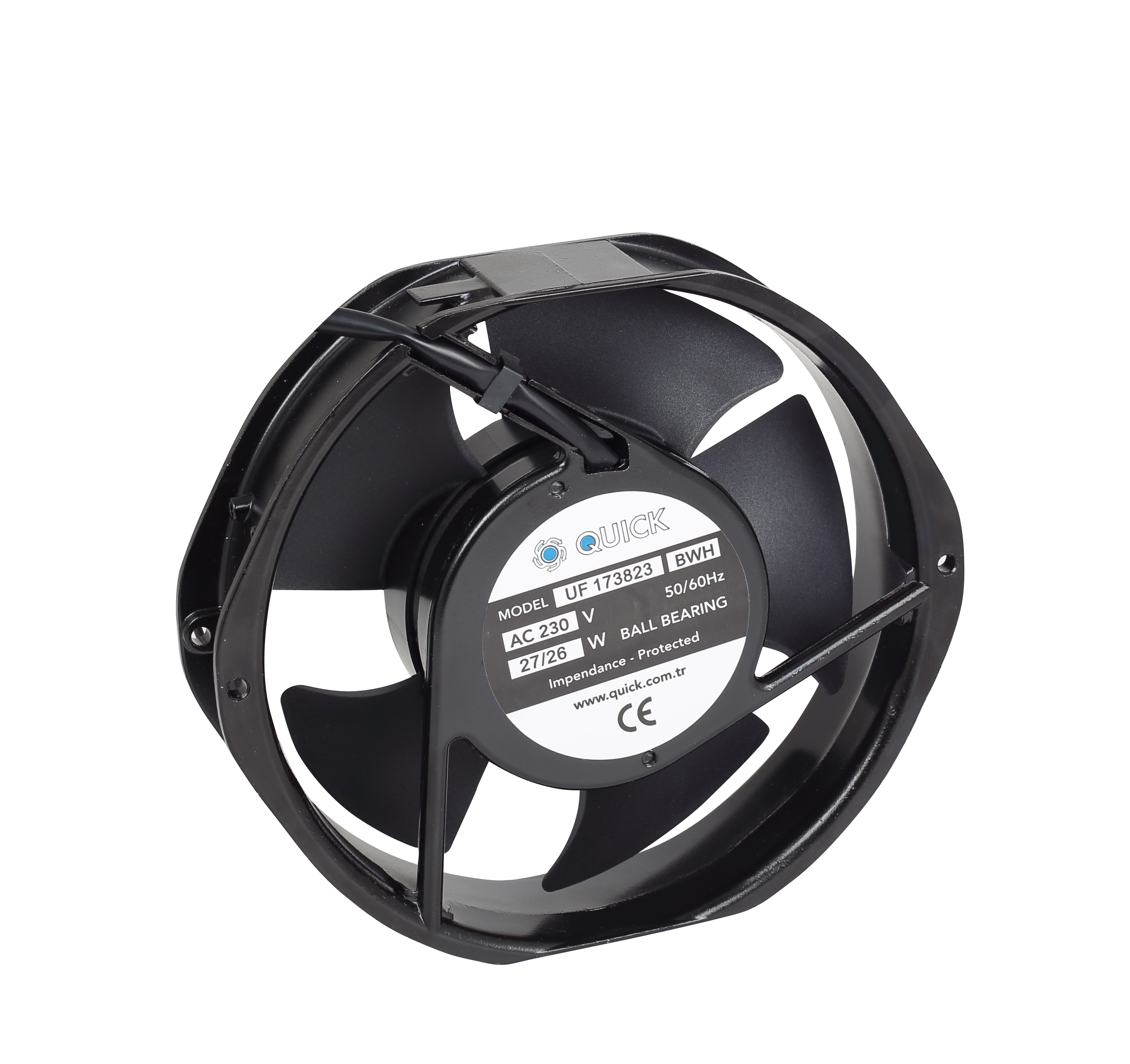 UF-173823 BWH | 230V | Rulmanlı | 170x150x38mm