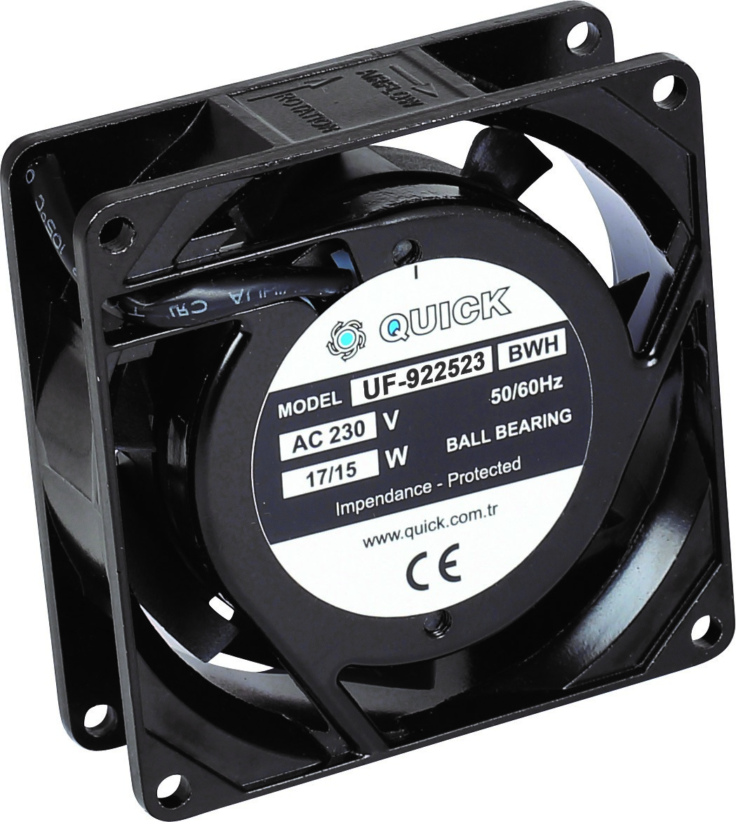 UF-922523 BWH | 230V | Rulmanlı | 92x92x25mm