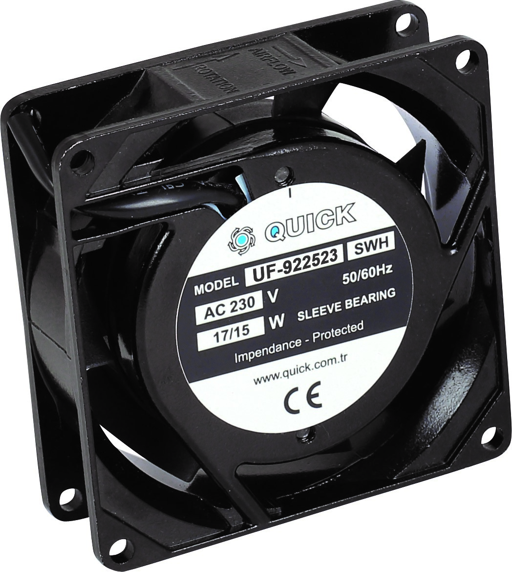 UF-922523 SWH | 230V | Rulmansız | 92x92x25mm