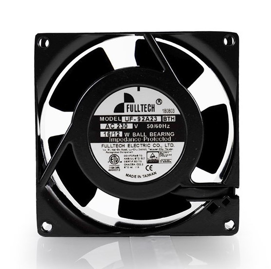 UF92A23-BTH | 230V AC | Rulmanlı | 92x92x38mm