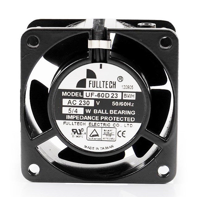 UF60D23-BWH | 230V AC | Rulmanlı | 60x60x30mm