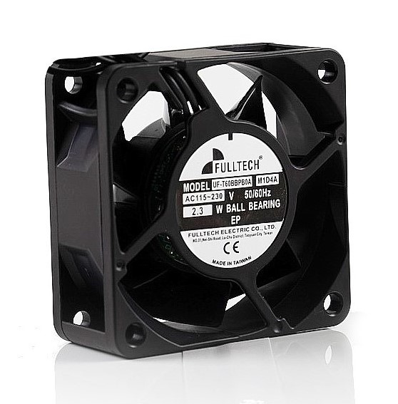 UFT60BBPB0AM1D4A-BWH | 115-230V AC | Rulmanlı | 60x60x25mm